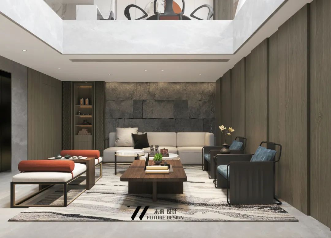 新中式美学 | 龙岩建发首院 380㎡全案设计-21