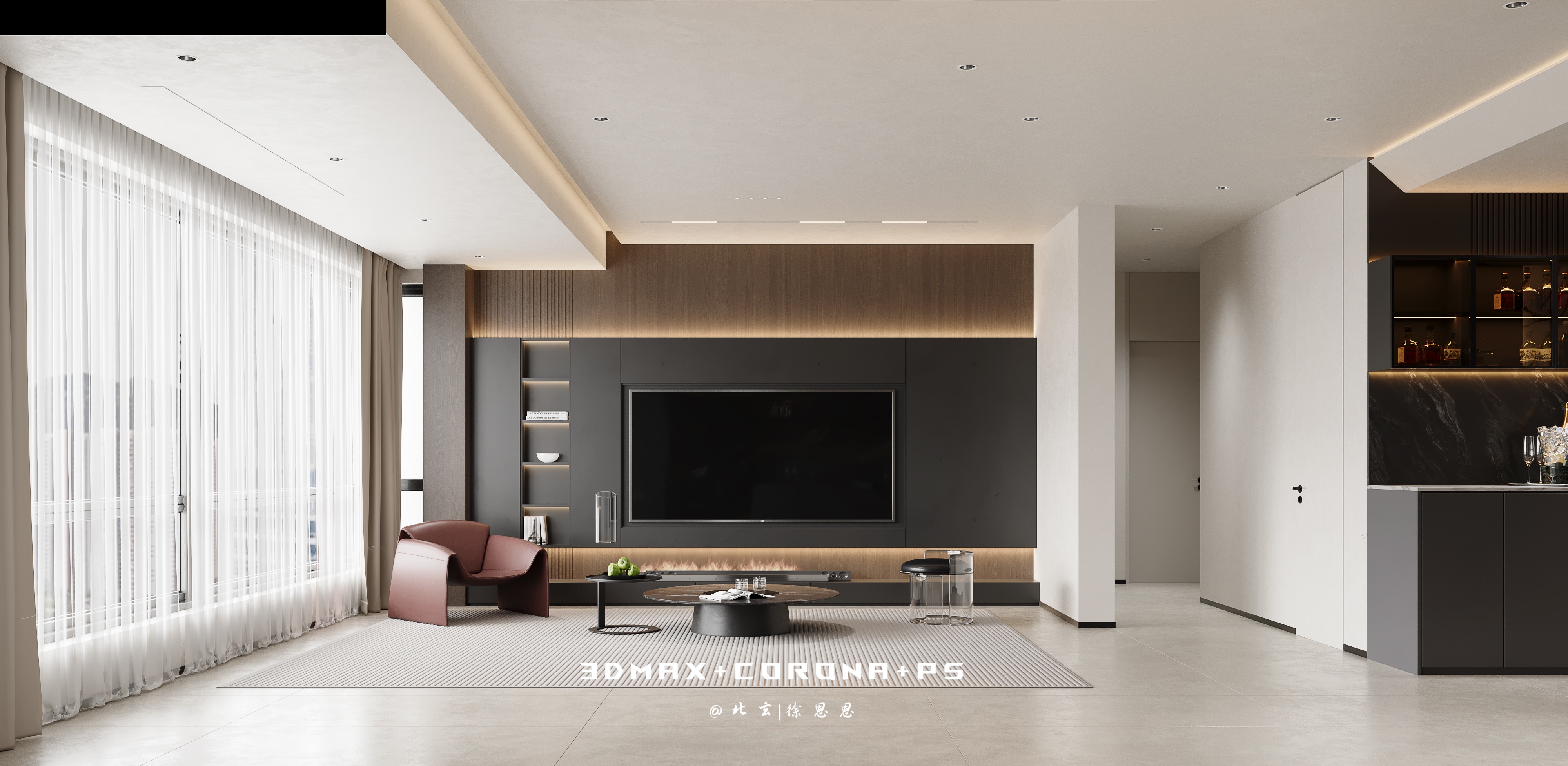 现代质感私邸・功能与美学共生-1