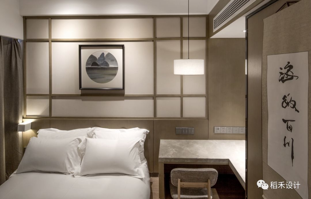 暖棕色调打造温馨空间——鸿宝大酒店室内设计-28