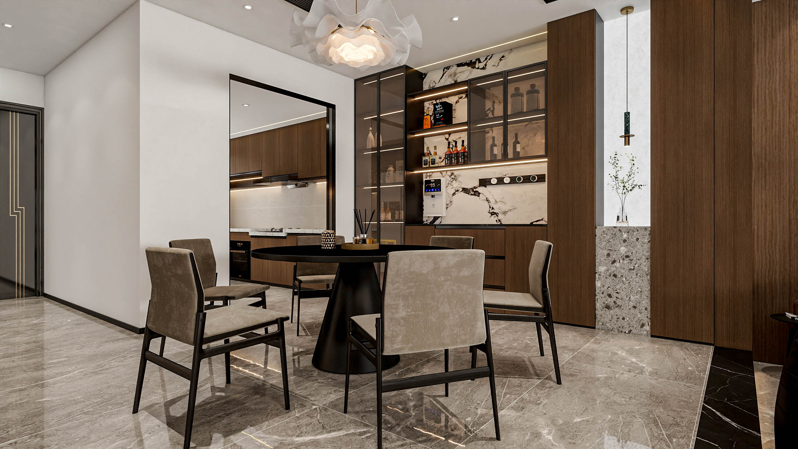 德商御府天骄西区，616平方意式极简别墅丨中国成都-15