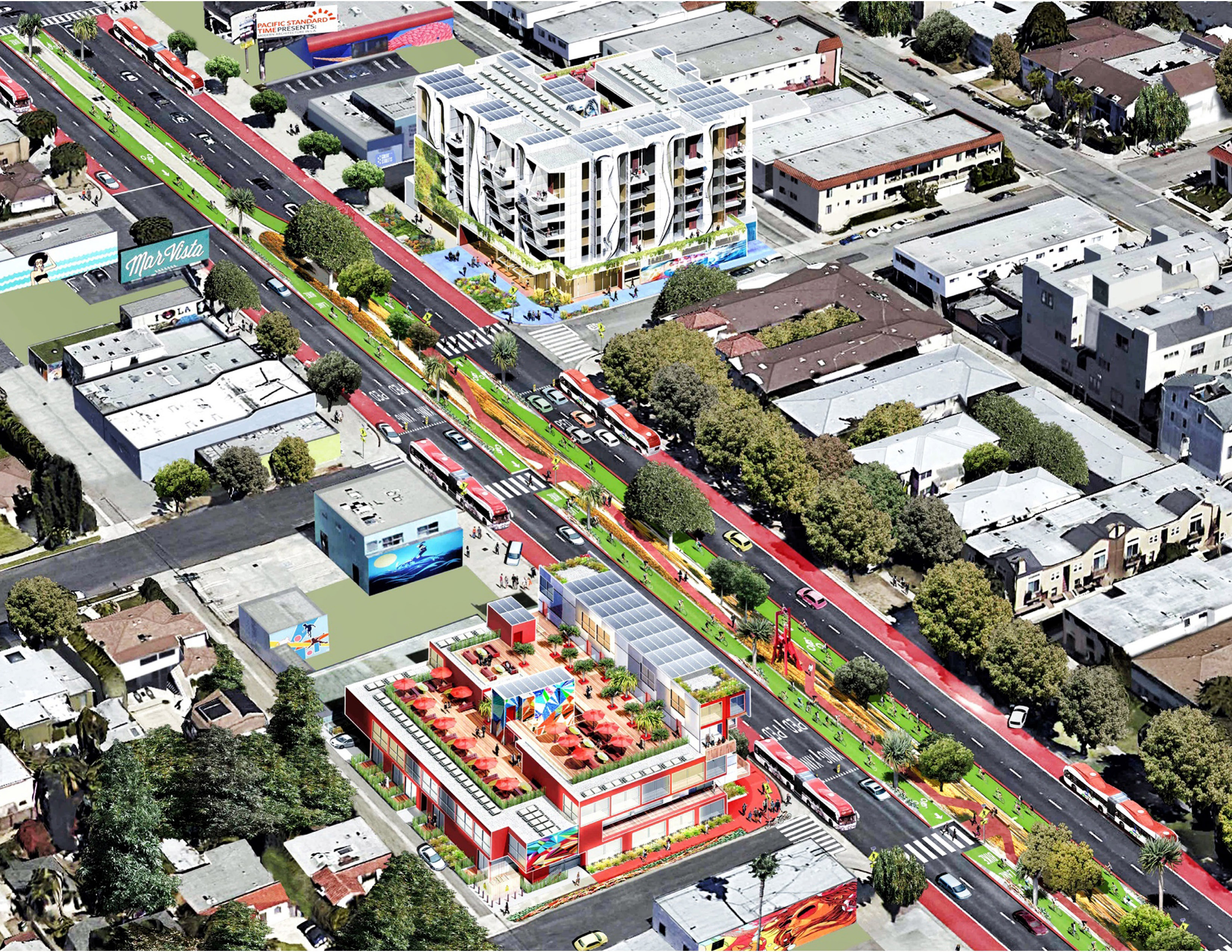 洛杉矶绿色核心项目 | MetropolitanmomentuM-10