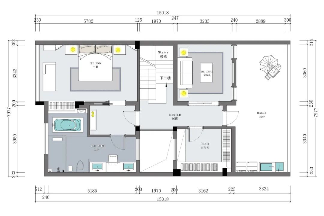 武汉品承设计 || 水墨清华别墅 || 现代简约 || 514m²-41