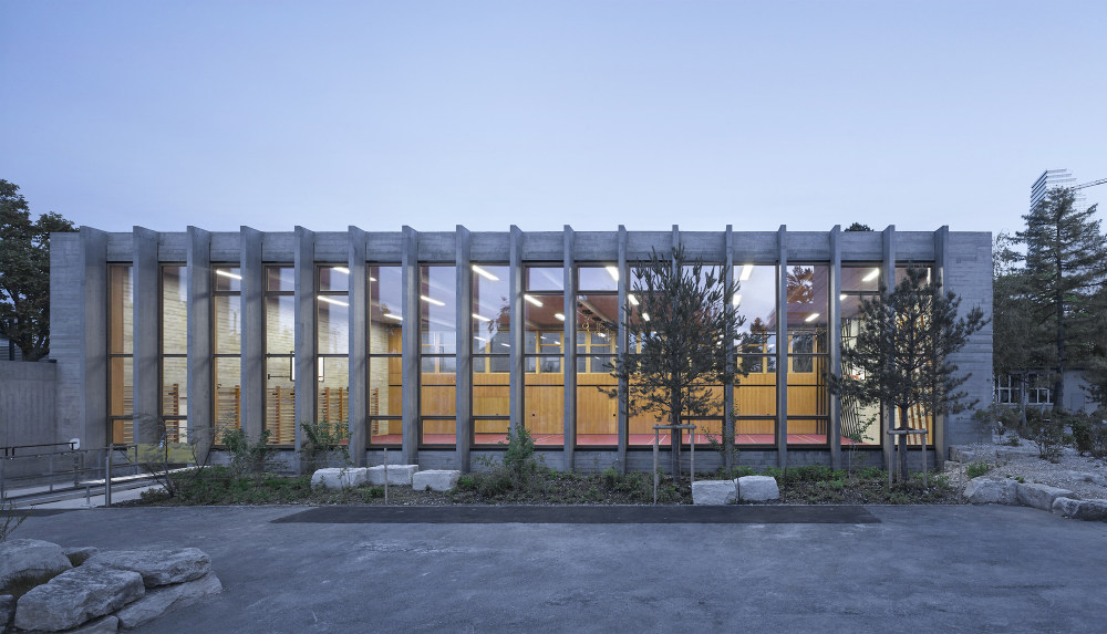 瑞士巴塞尔 Vogelsang 体育馆翻新丨Met Architects-21