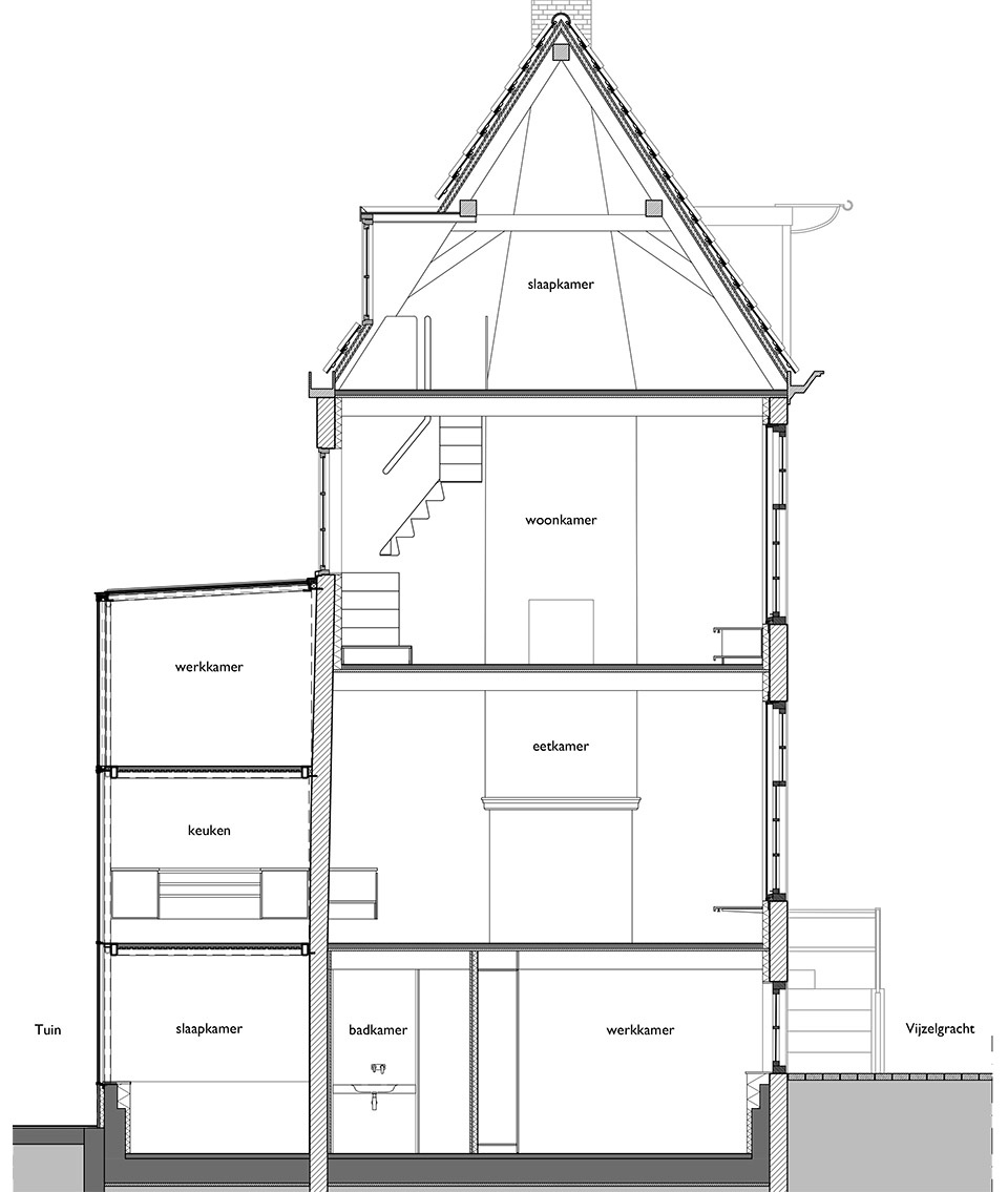 阿姆斯特丹织布工住宅改造丨荷兰阿姆斯特丹丨Benthem Crouwel Architects-55