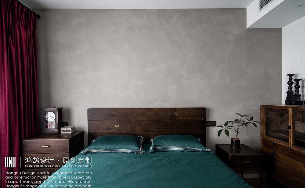 复古乡村民宿风,木地板上墙的惊艳之作-25