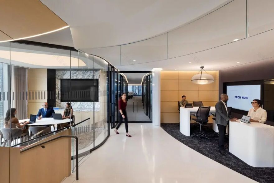 现代律所空间设计的革新范本丨美国纽约丨Gensler设计-14