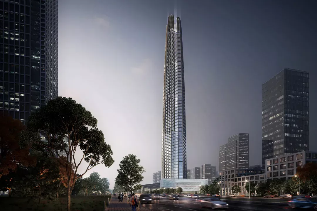 中国国际丝路中心大厦丨中国西安丨美国 SOM 建筑事务所-17