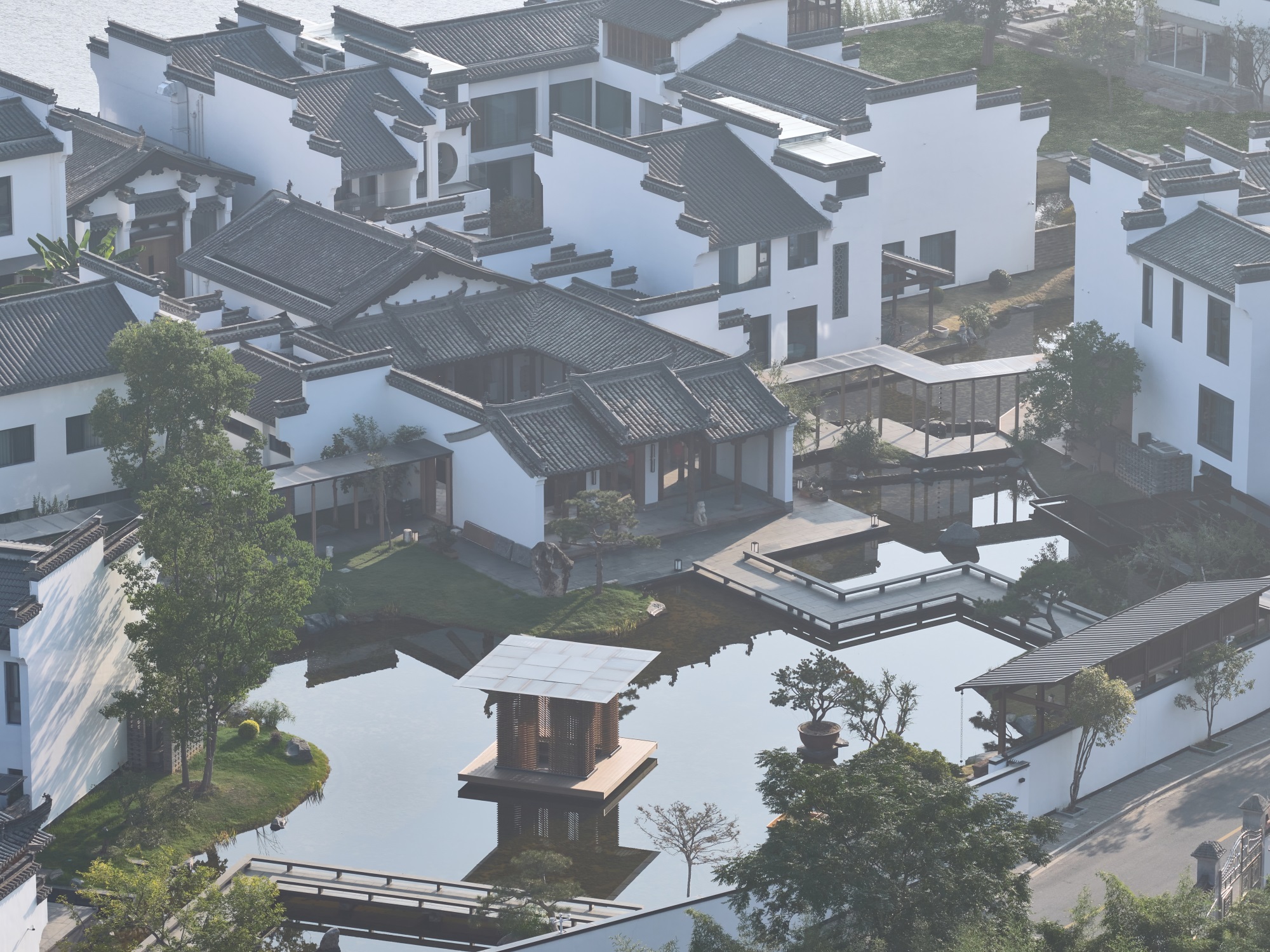 黄山紫阳烟雨度假酒店丨中国安徽丨风合睦晨空间设计-47