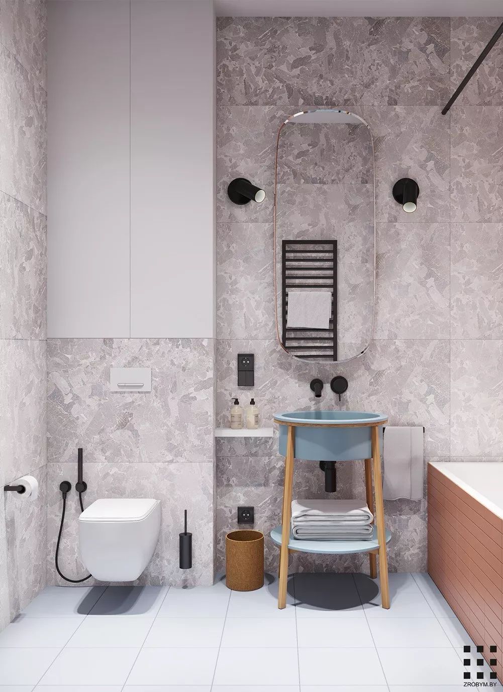 极简北欧风公寓设计，空间元素增添艺术风味-29