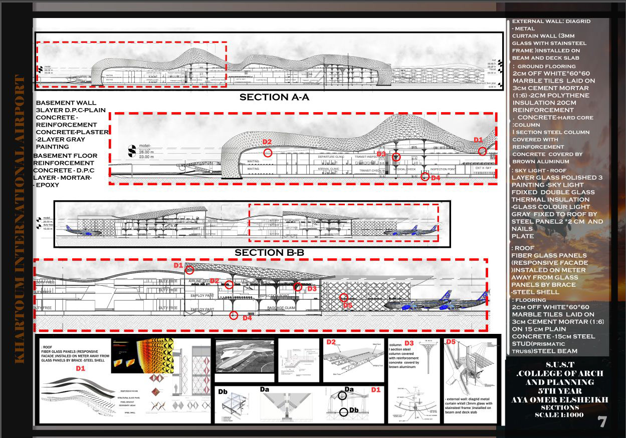 Graduation project - Khartoum international airport-7