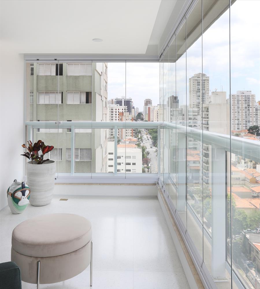 巴西 SP 公寓 | 极简设计,自然采光与通风的完美结合-7