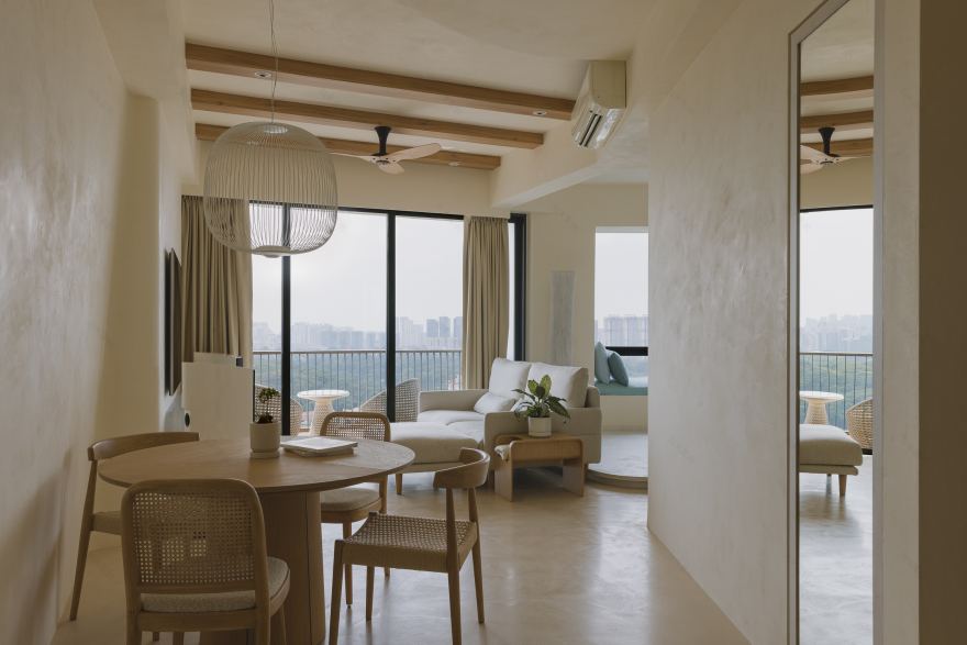 D'leedon III 2卧室公寓室内设计丨新加坡丨The Interior Lab-0