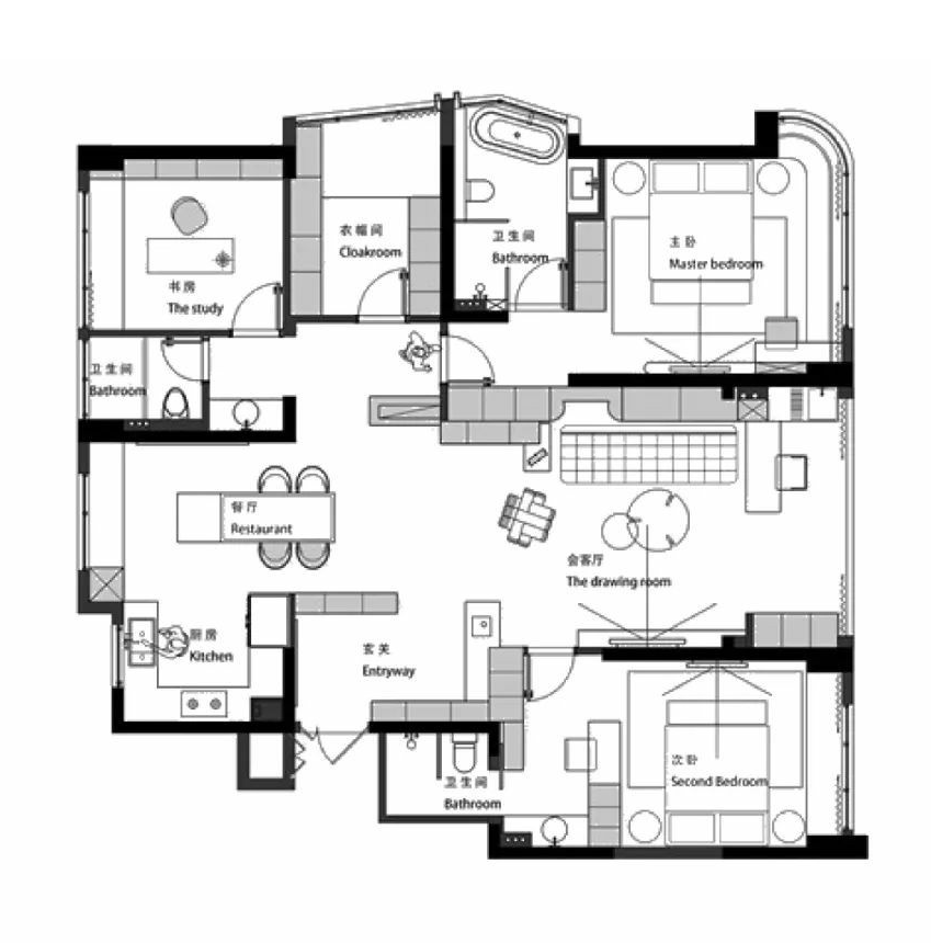 东城中央府丨中国无锡丨熹禾筑造-78