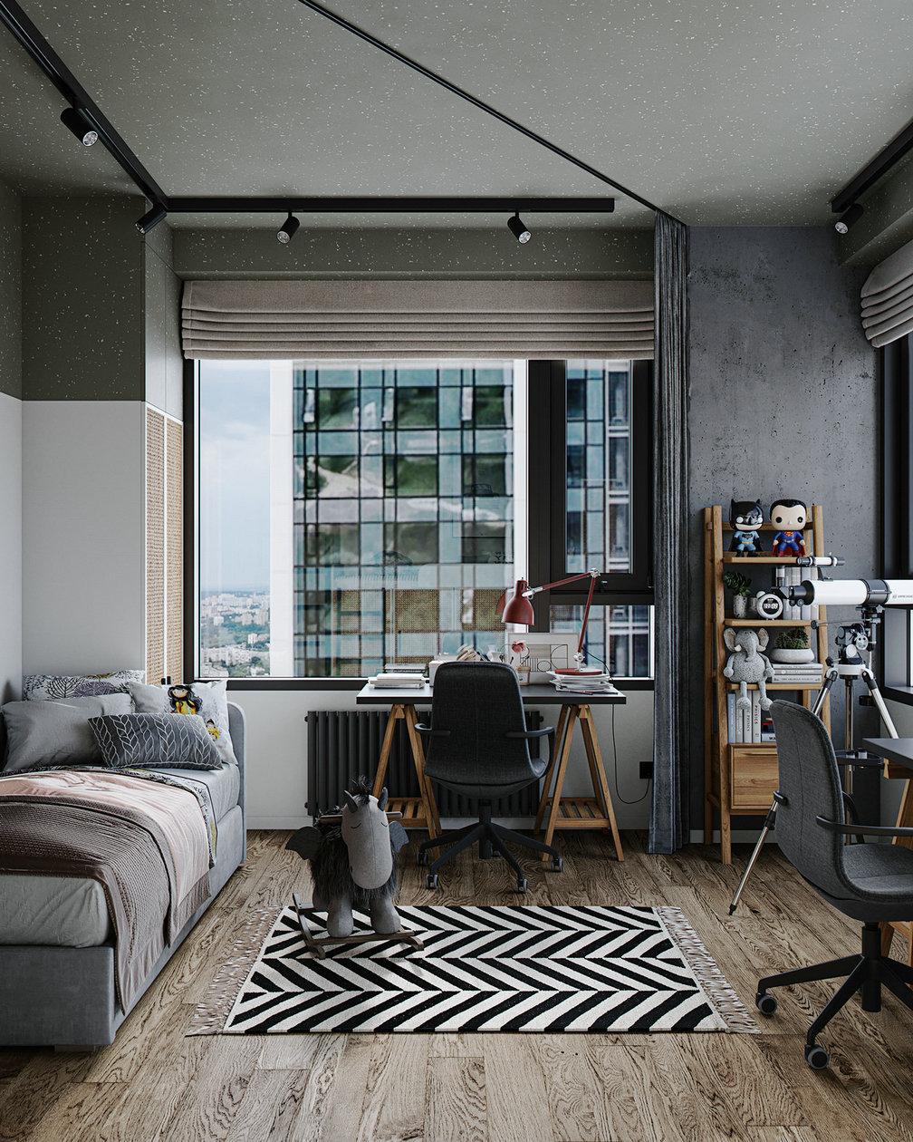 81㎡混搭风公寓设计-8