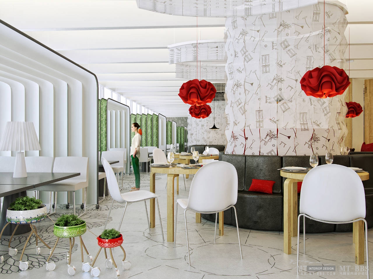 变色龙餐厅（Chameleon Restaurant  Za architects）-3