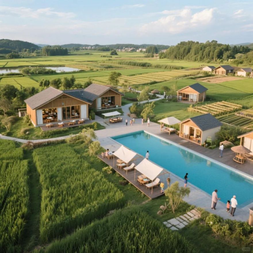 华中城郊秘境康养疗愈营地:中草药种植疗愈综合体规划设计建造运营-95