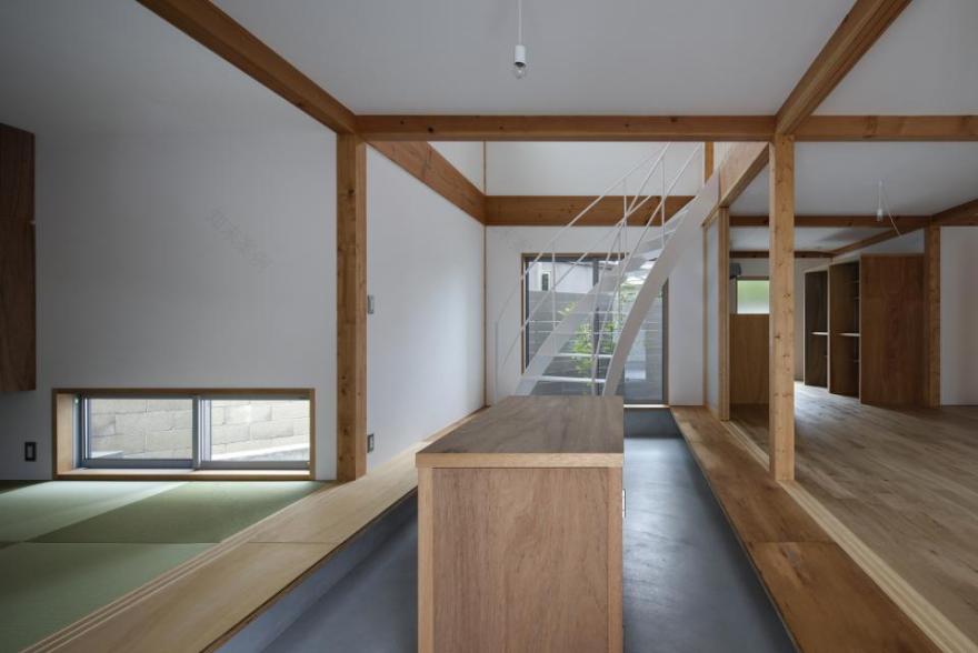 斜格子の住宅丨日本大阪丨an Archi Lab.一級建築士事務所-3