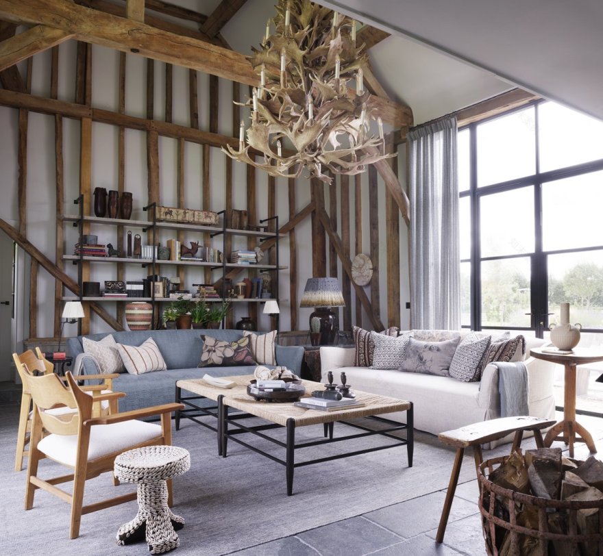 Valley Barn 度假屋丨Hubert Zandberg Interiors-0