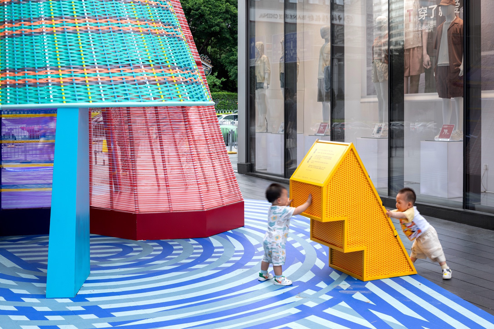 “编织城市 & 织梦屋”公共艺术装置 / 大星吉子设计工作室-119