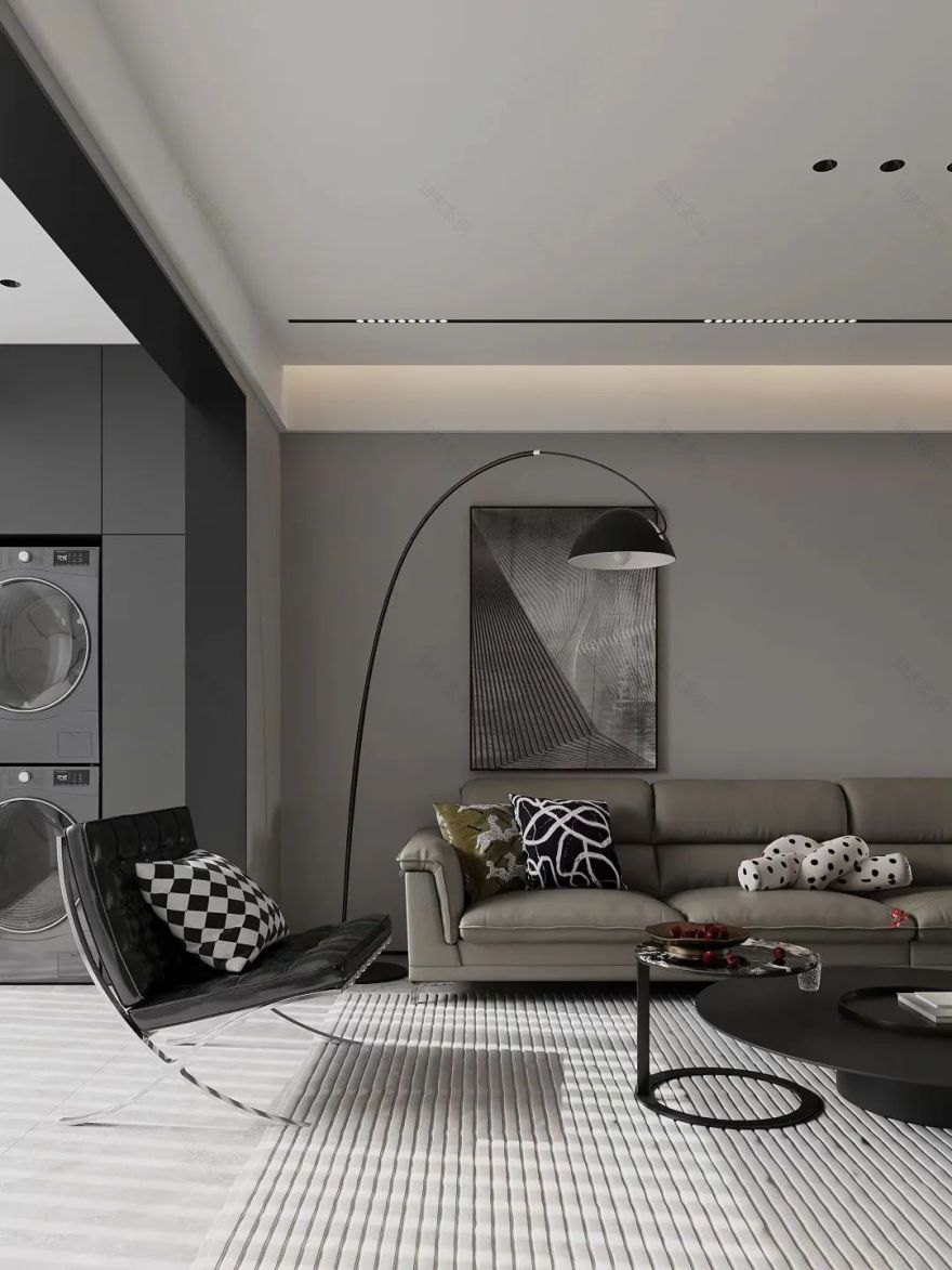 Original Design | 正荣紫阙台142平-轻于形,奢于质,黑白灰的意式轻奢,精致感十足!-0