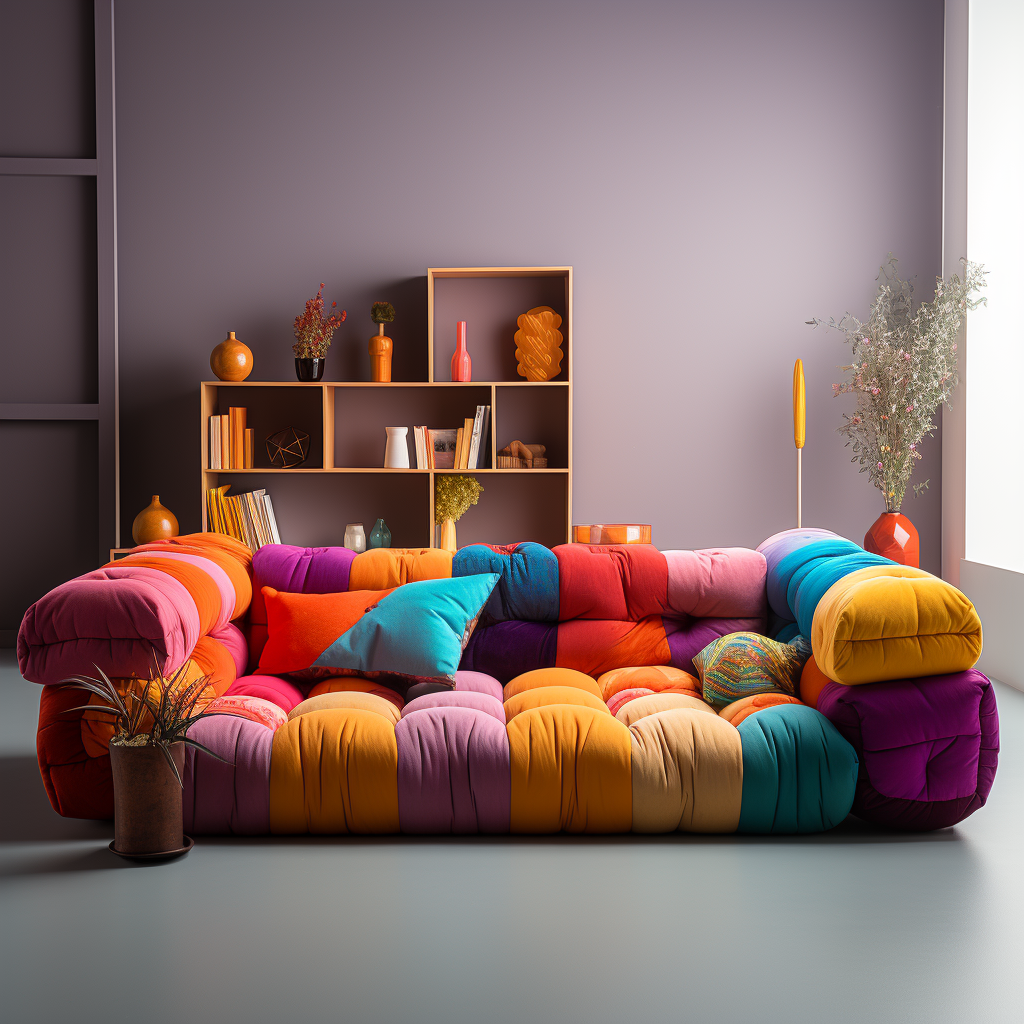 彩色沙发开发产品款式-2