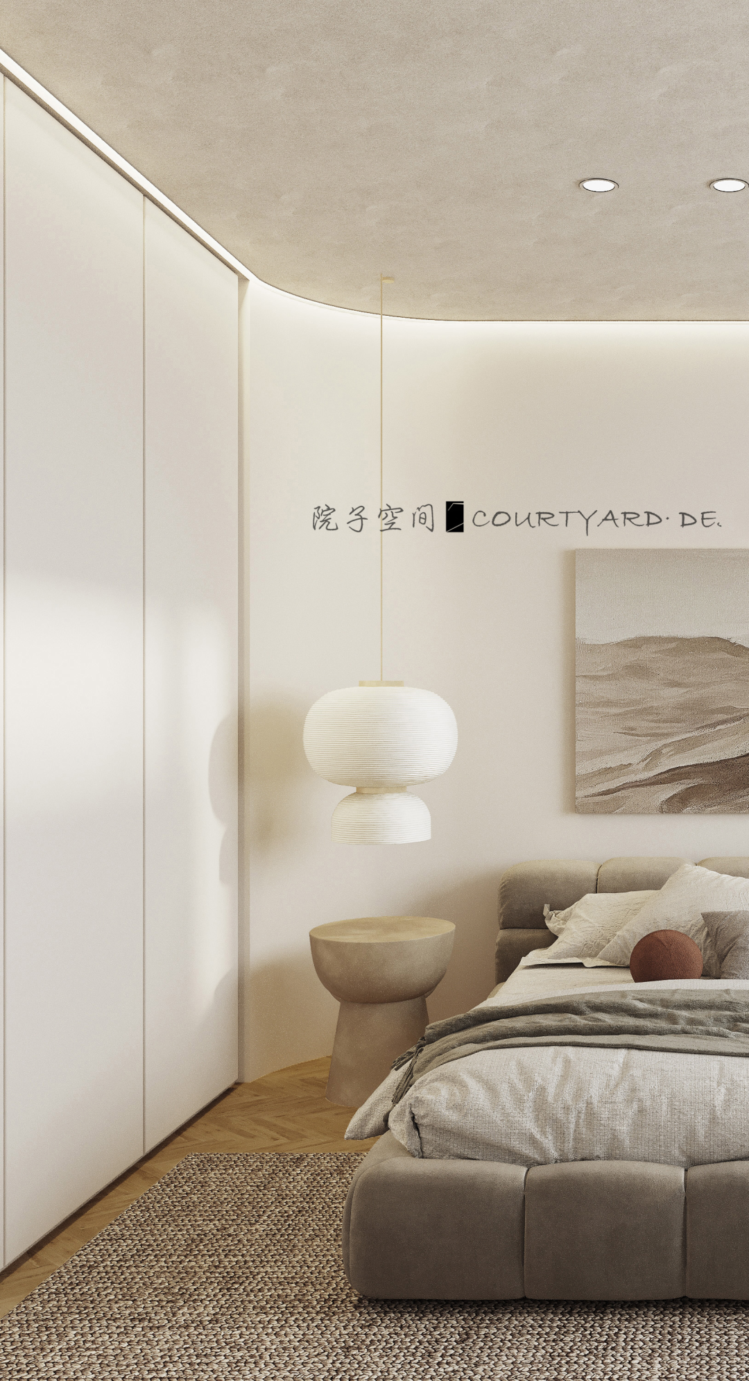 学樘府 Co'co · 盐系风格与温柔生活的完美融合丨里驹室内设计-24