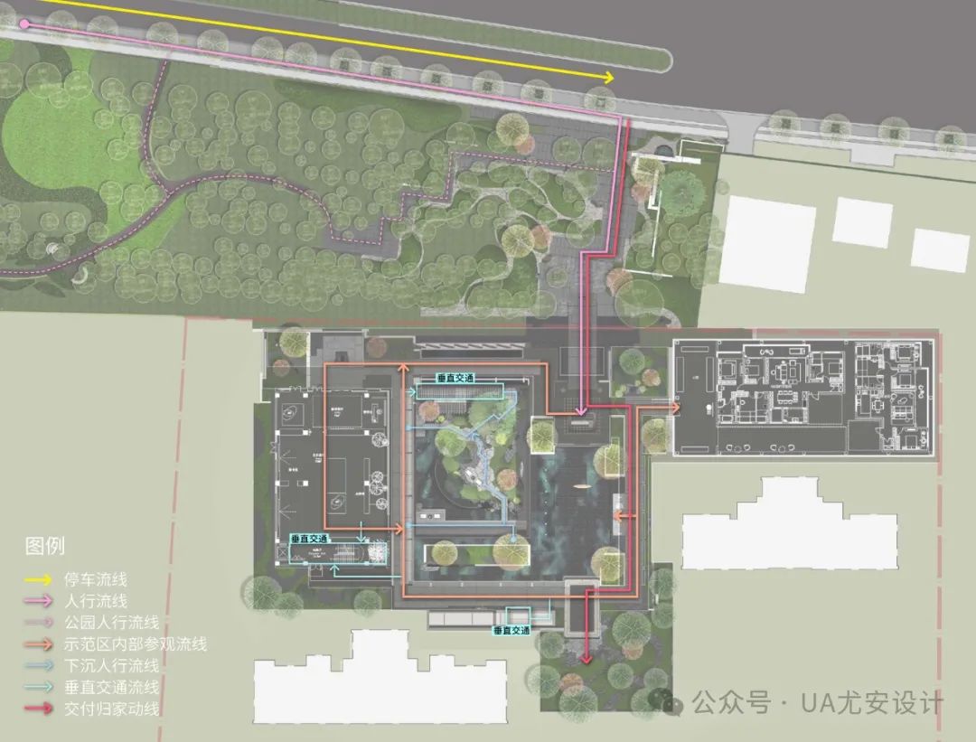 苏州狮山金茂府「兰」生活馆丨中国苏州丨UA尤安设计事业四部-22