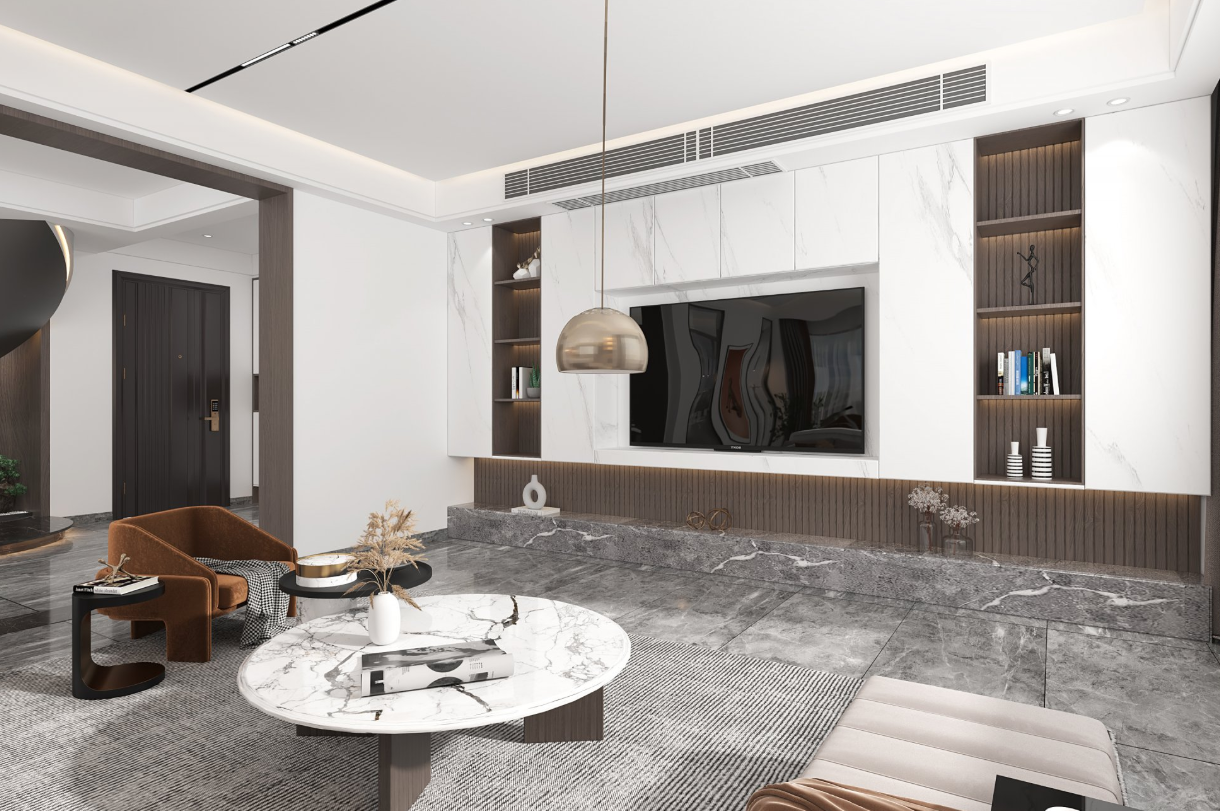 宁静致远 · 极简主义住宅设计-6