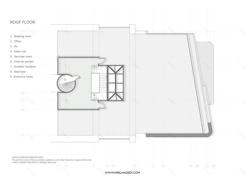 办公建筑丨NR Elhadedy-9