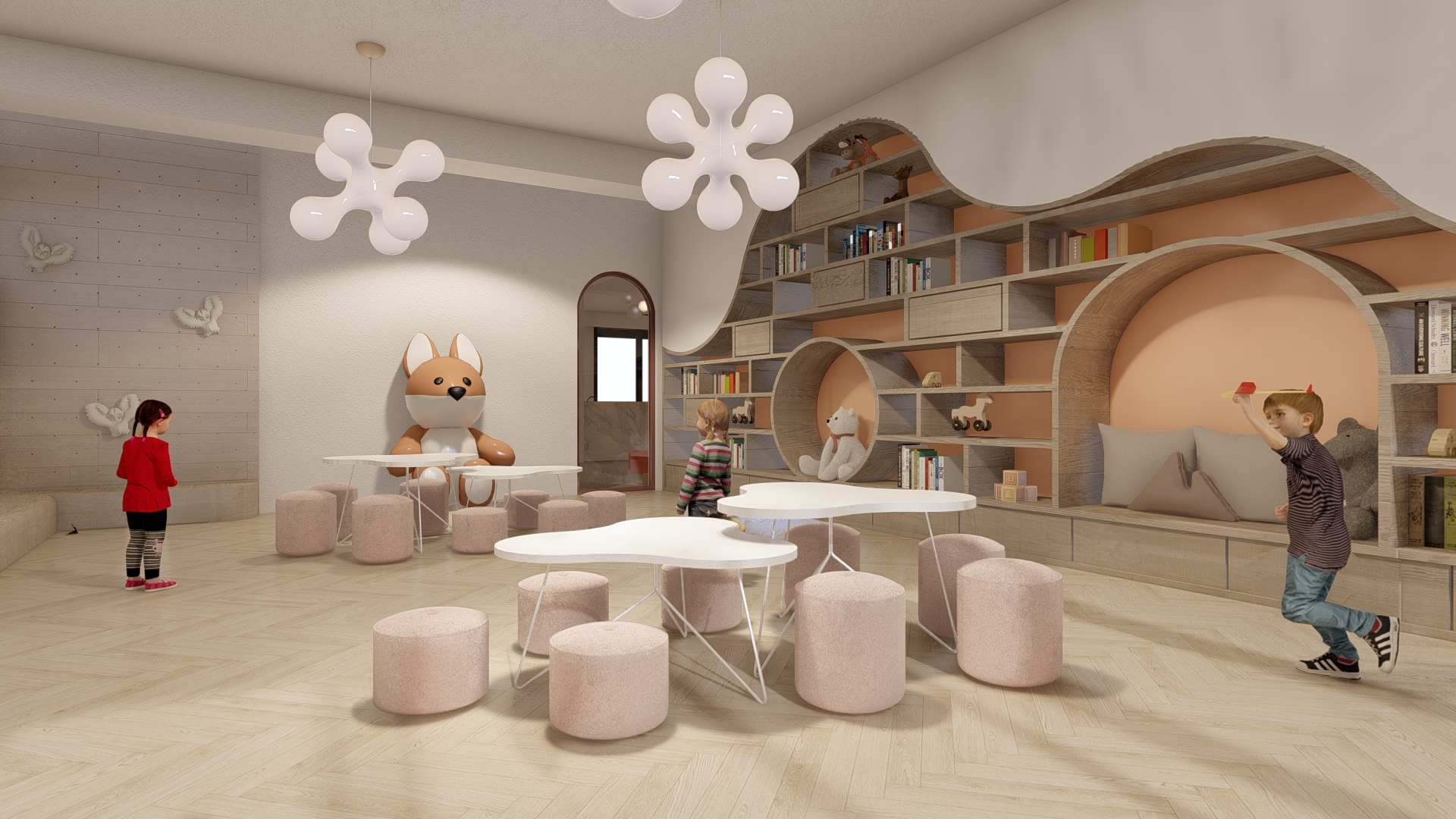 Kindergarten Interior Design | Kids Educational Center-6