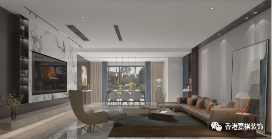 西岸第一城现代风家居设计丨香港·嘉祺装饰-8