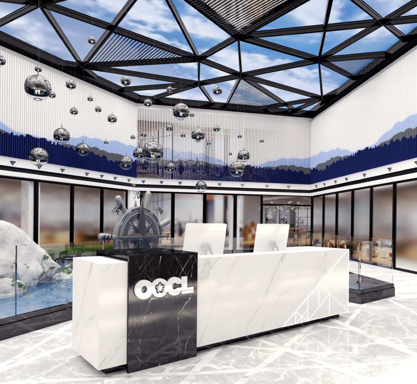 海洋运输公司室内设计丨OOCL-5