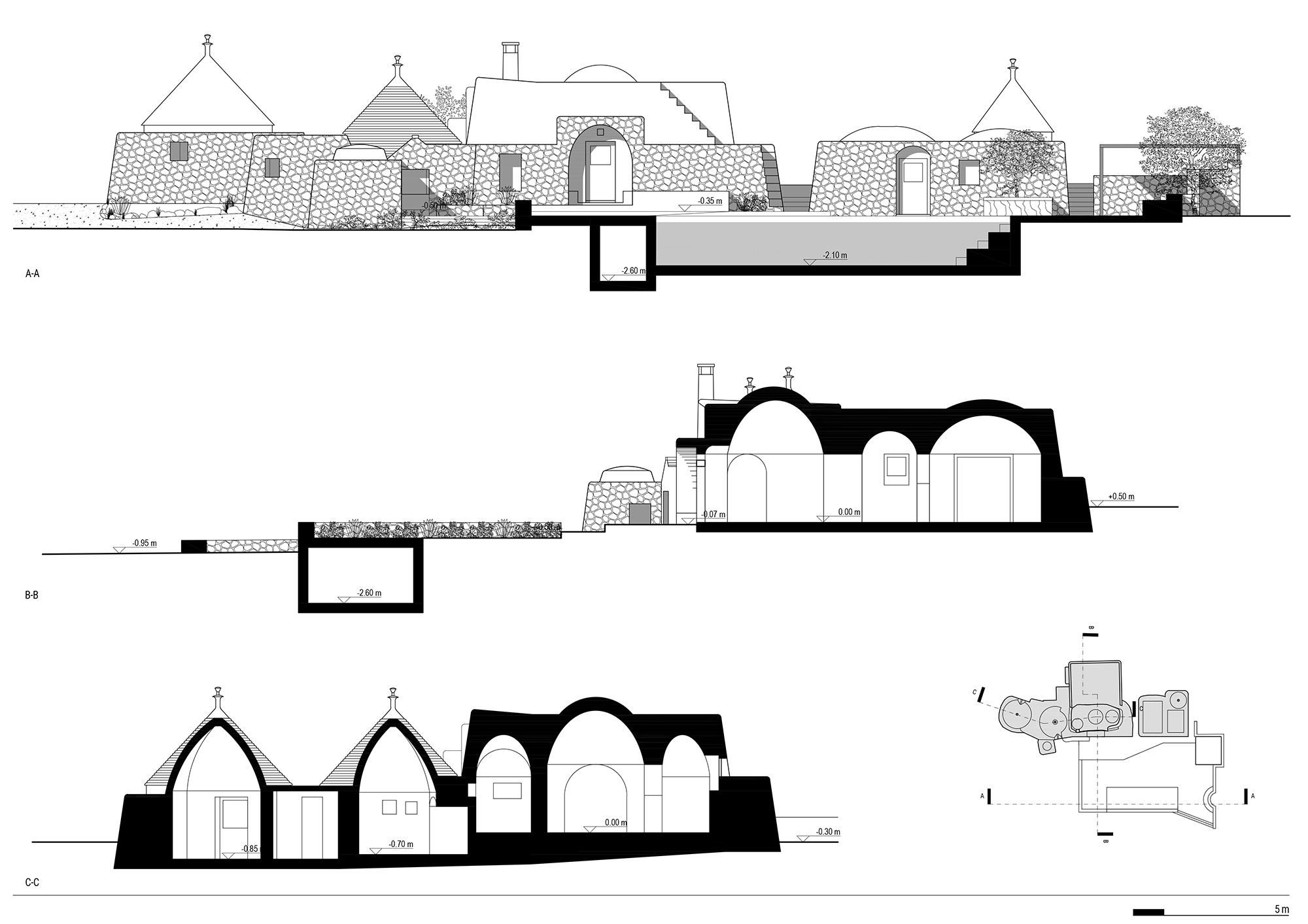 意大利乡村风格石头住宅,融合传统与舒适-26