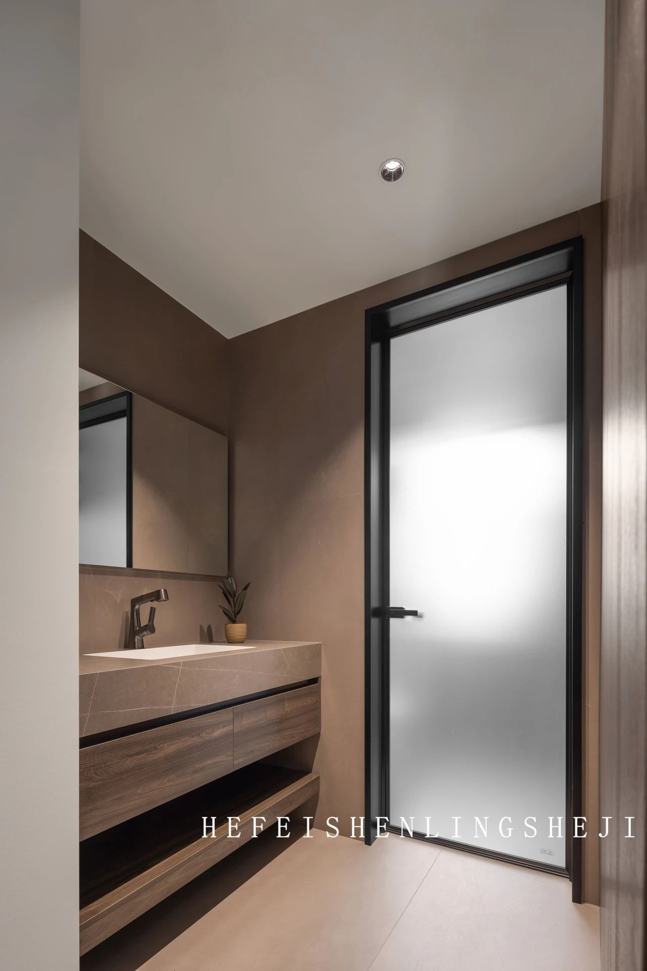 都会 1907 意式灰咖质感闲雅风致设计丨中国合肥丨深零设计-27