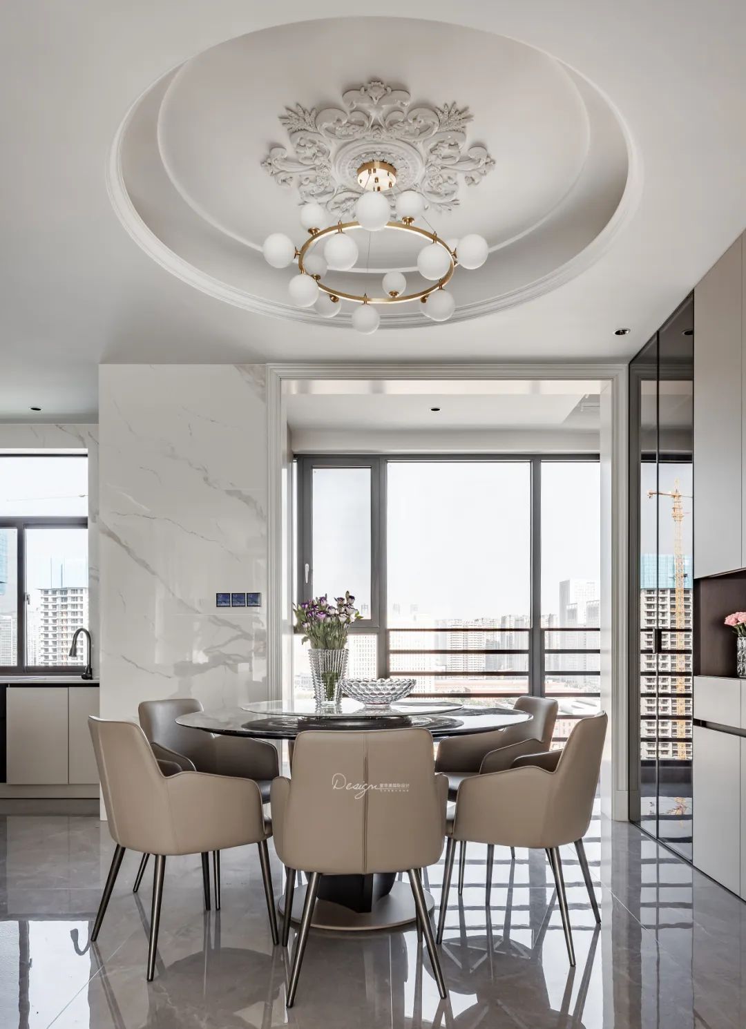 新域宸璟 160㎡法式浪漫丨涂武军,吴静-46