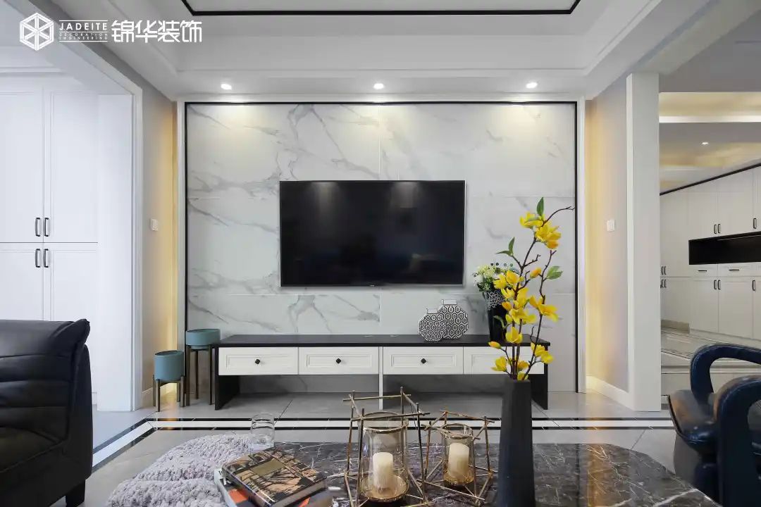 现代简约之家丨江苏锦华装饰-78