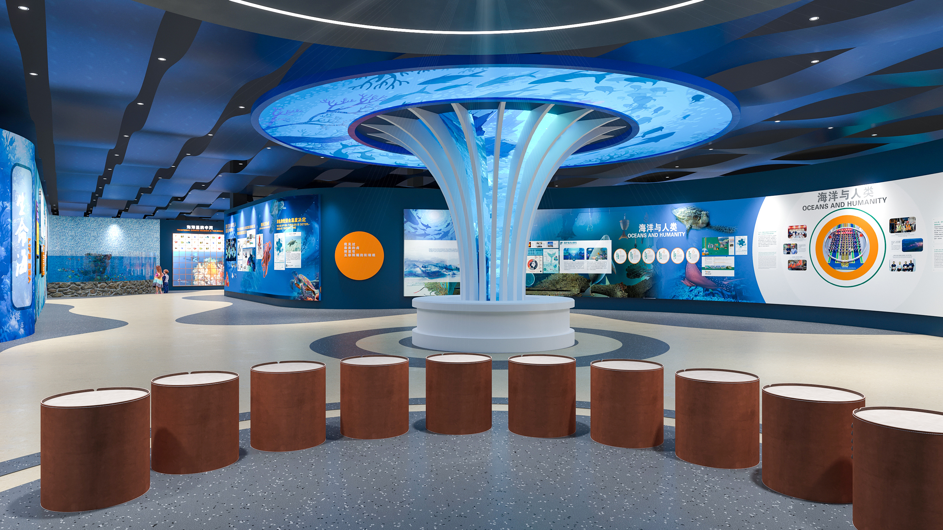 海洋生物科普展馆展厅-17