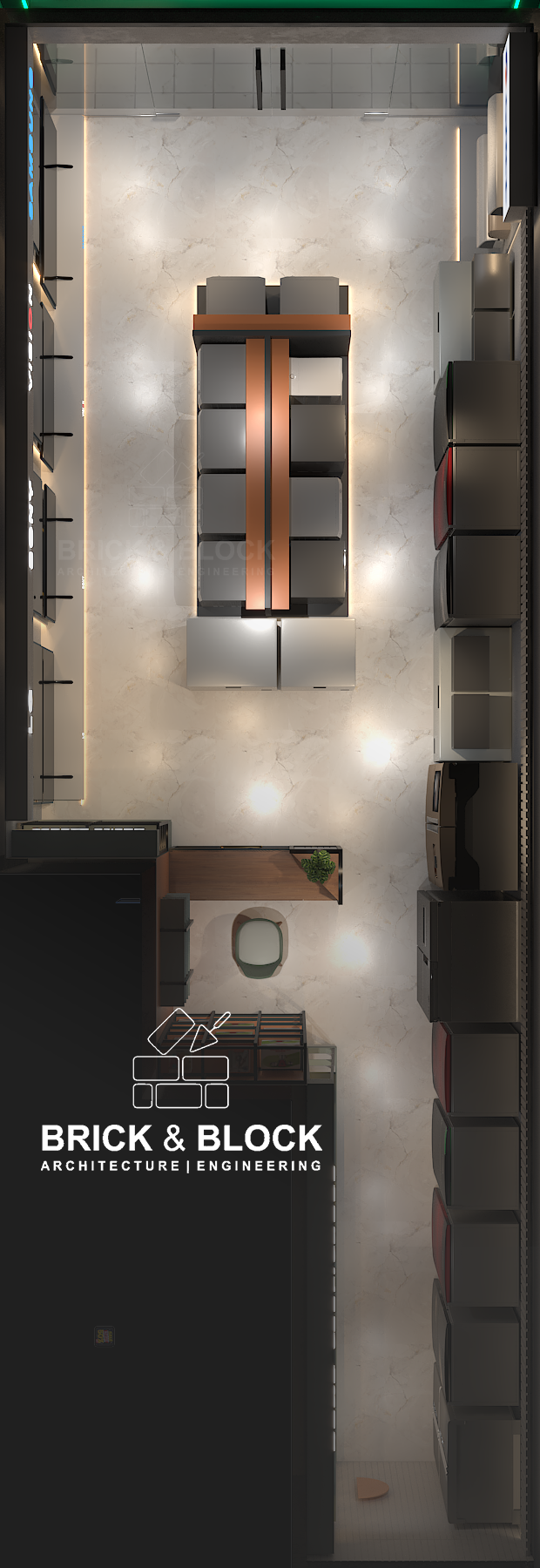 Electronics showroom 3d design-12