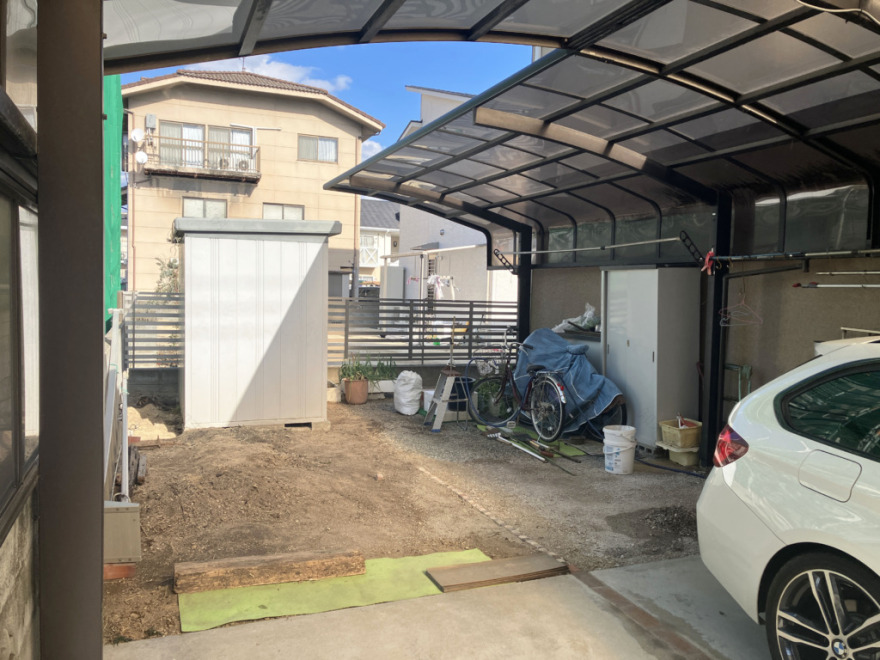 M様邸洋风庭院改造-17