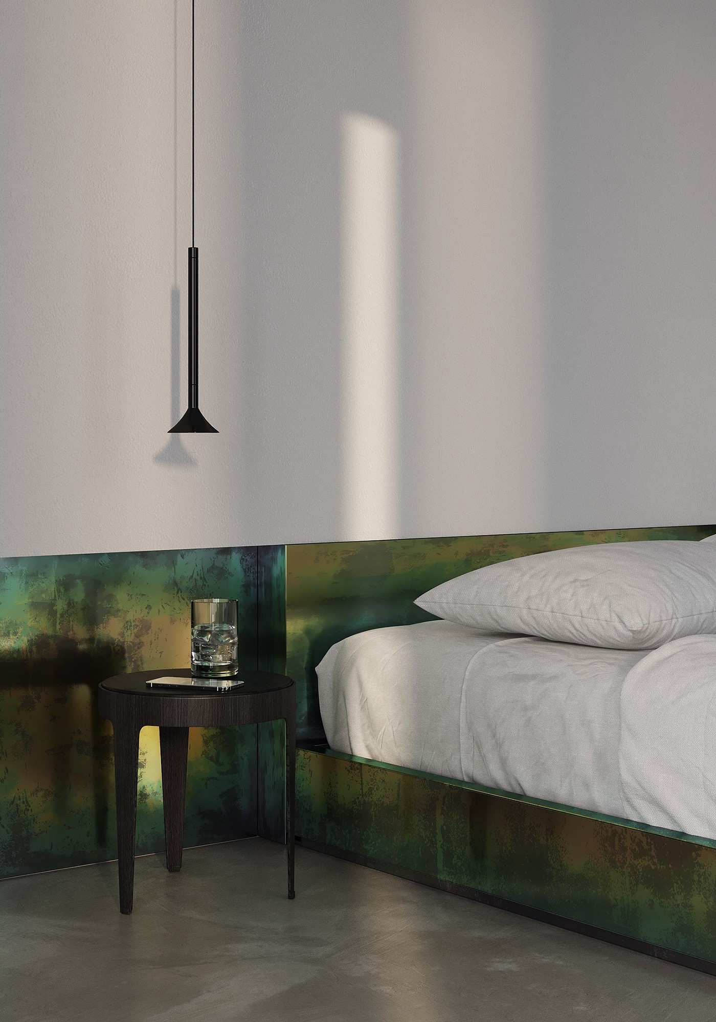 深色系公寓设计 不一样的高级感！-13