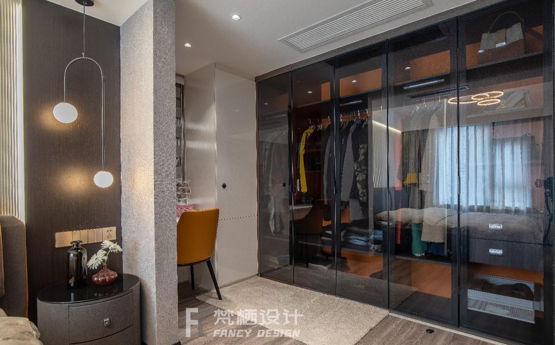 120 平轻奢小资风,主卧书房合并显宽敞-16