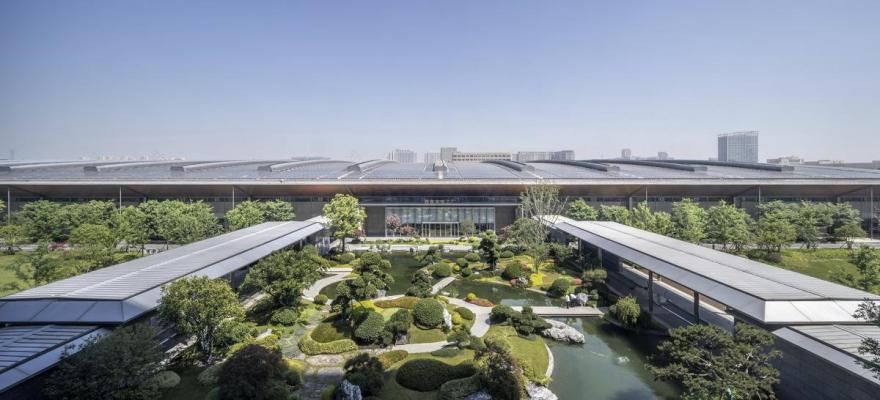 西奥电梯产业园三期丨中国杭州丨goa大象设计,亚景景观设计,苏州金螳螂建筑装饰-39