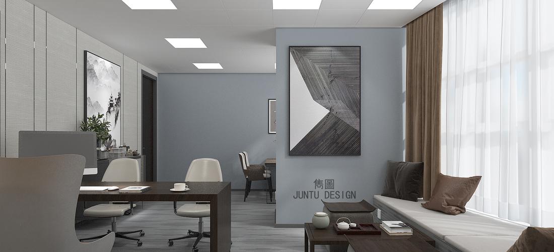 南沙区口岸大厦华盟写字楼办公室设计-39