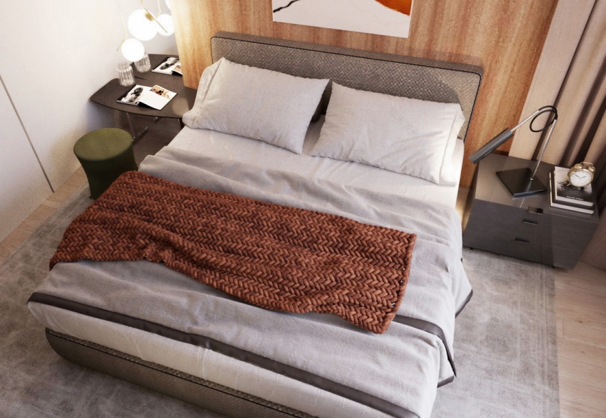 ЖК "Изумрудный" 三居室公寓室内设计丨俄罗斯萨马拉-19