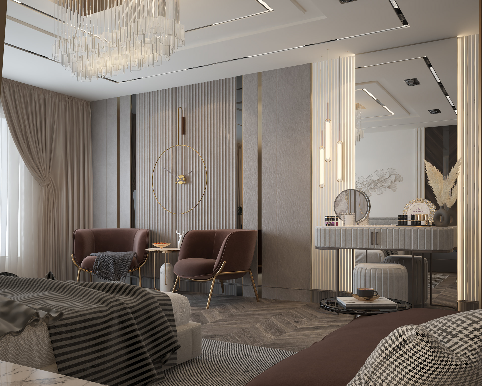 Master Bedroom Located in Stone Park-3