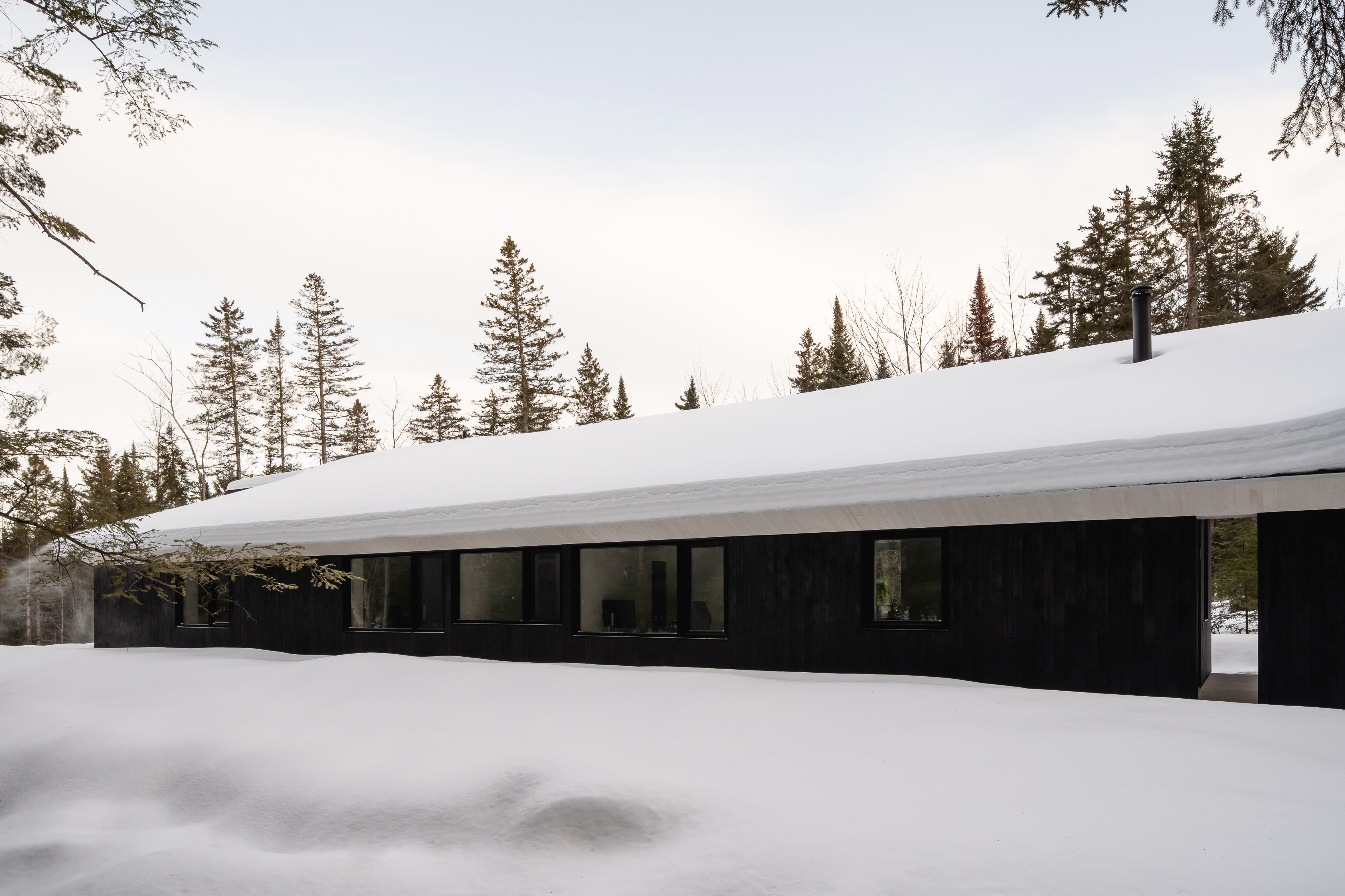 加拿大森林中的艺术创作绿洲丨Nicholas Francoeur-22