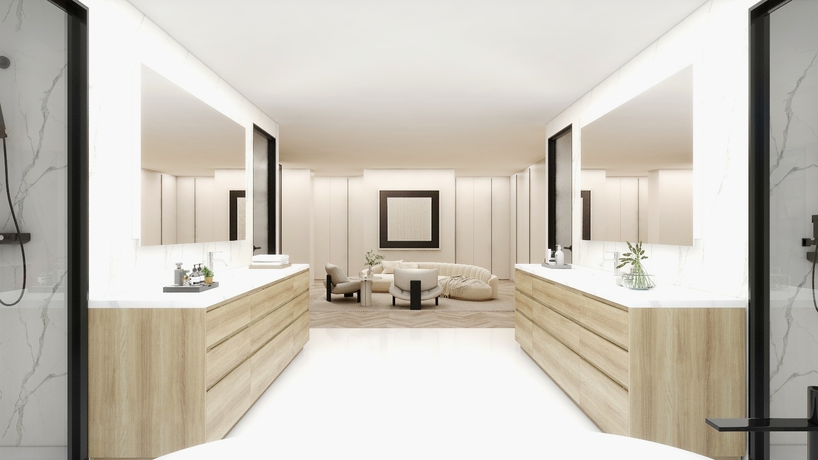 Garden House Pr. Walk-in /Bathroom Design-3