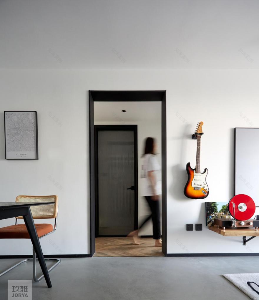 62㎡小家改造成卧室++ 书房&衣帽间丨JORYA玖雅-34