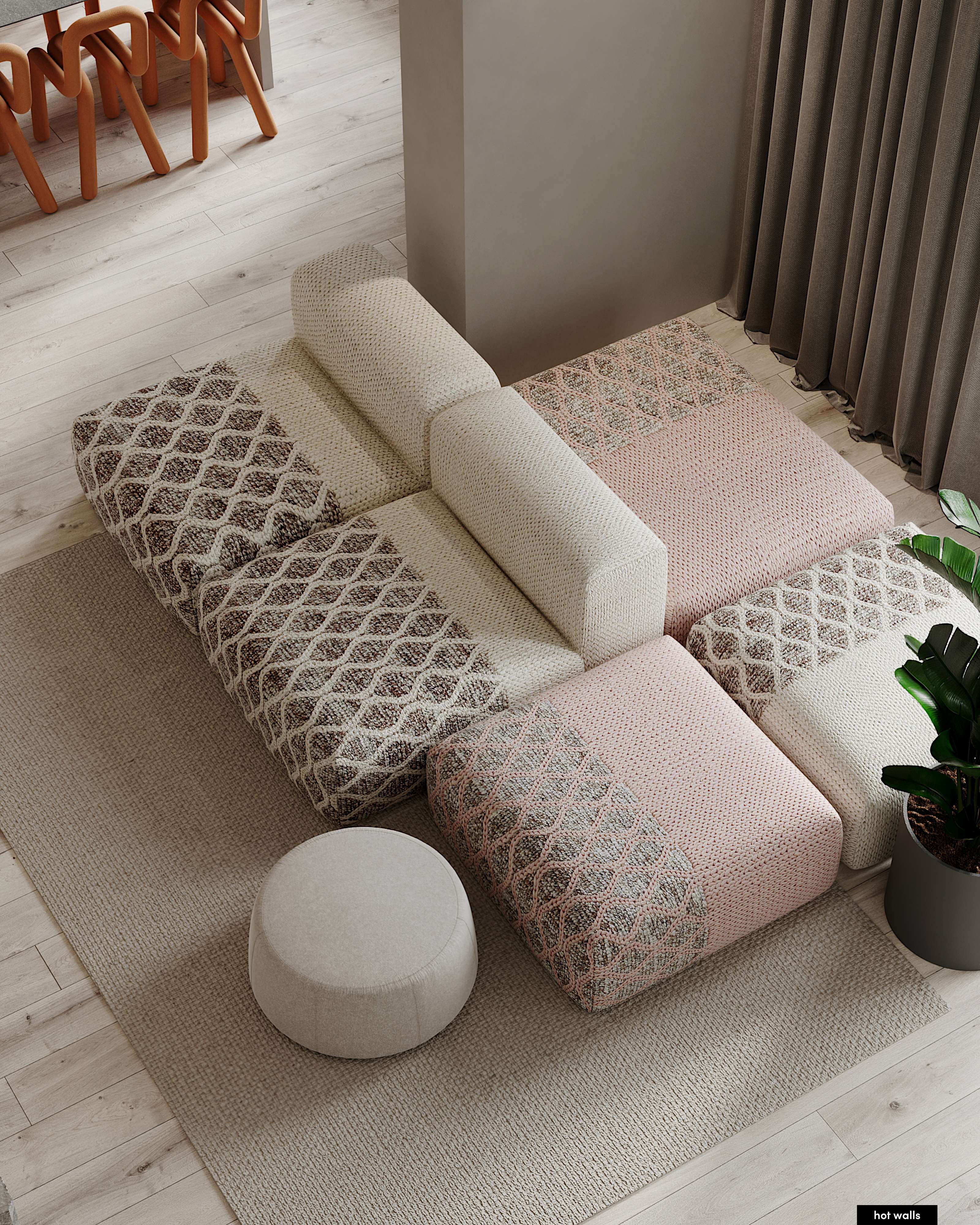 Wандер парк, 90m² Hot Walls-7