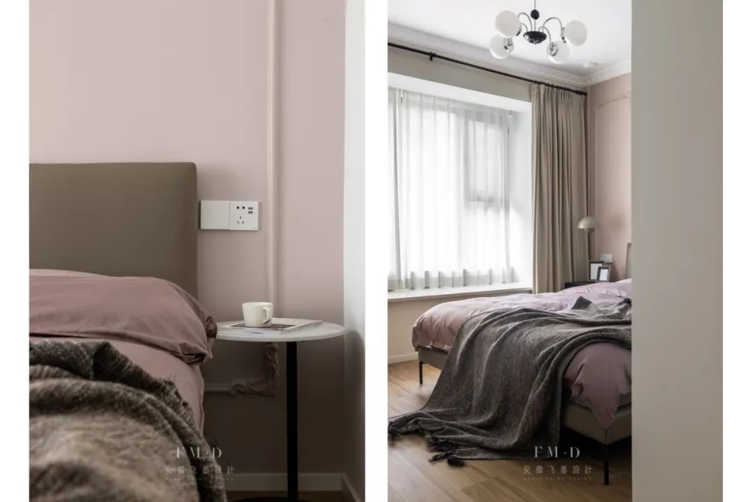 合肥金科博翠天辰 128㎡现代法式风精装房设计丨中国合肥丨安徽飞墨设计-23